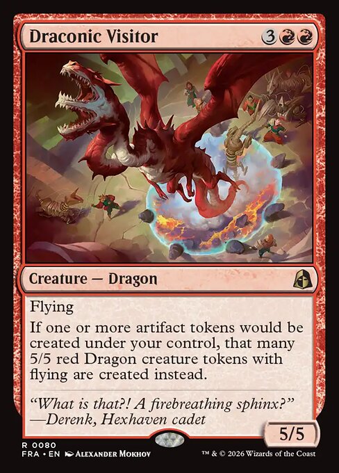 Draconic Visitor