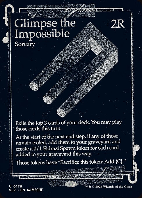 Glimpse the Impossible