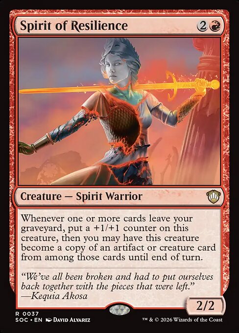 Spirit of Resilience
