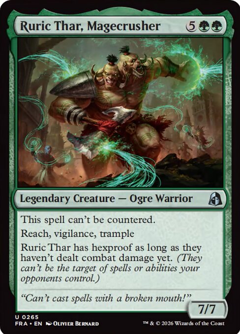 Ruric Thar, Magecrusher